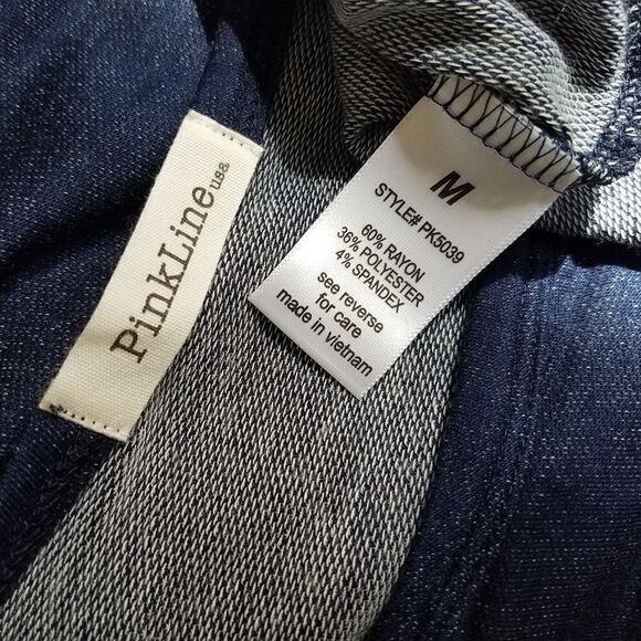 Medium Dress by Pink Line USA Gray Nightshirt Women's - Picture 9 of 9